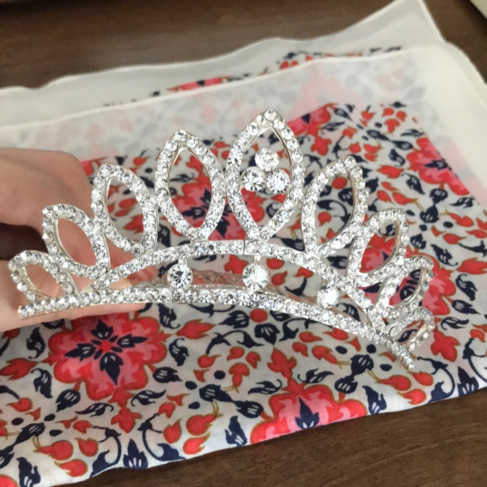 Bridal crown tiara